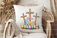 He Is Risen Cross Clipart Bundle - CraftNest - Digital Crafting and Art