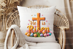 He Is Risen Cross Clipart Bundle 66 - CraftNest - Digital Crafting and Art
