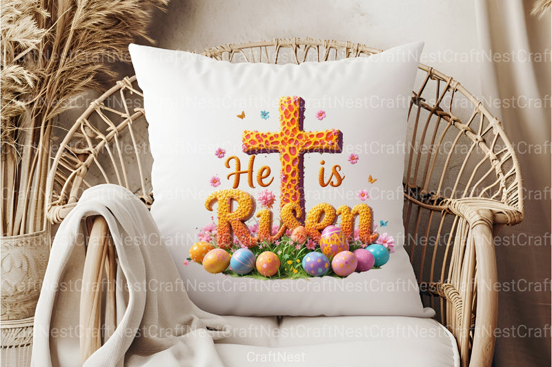 He Is Risen Cross Clipart Bundle 66 - CraftNest - Digital Crafting and Art