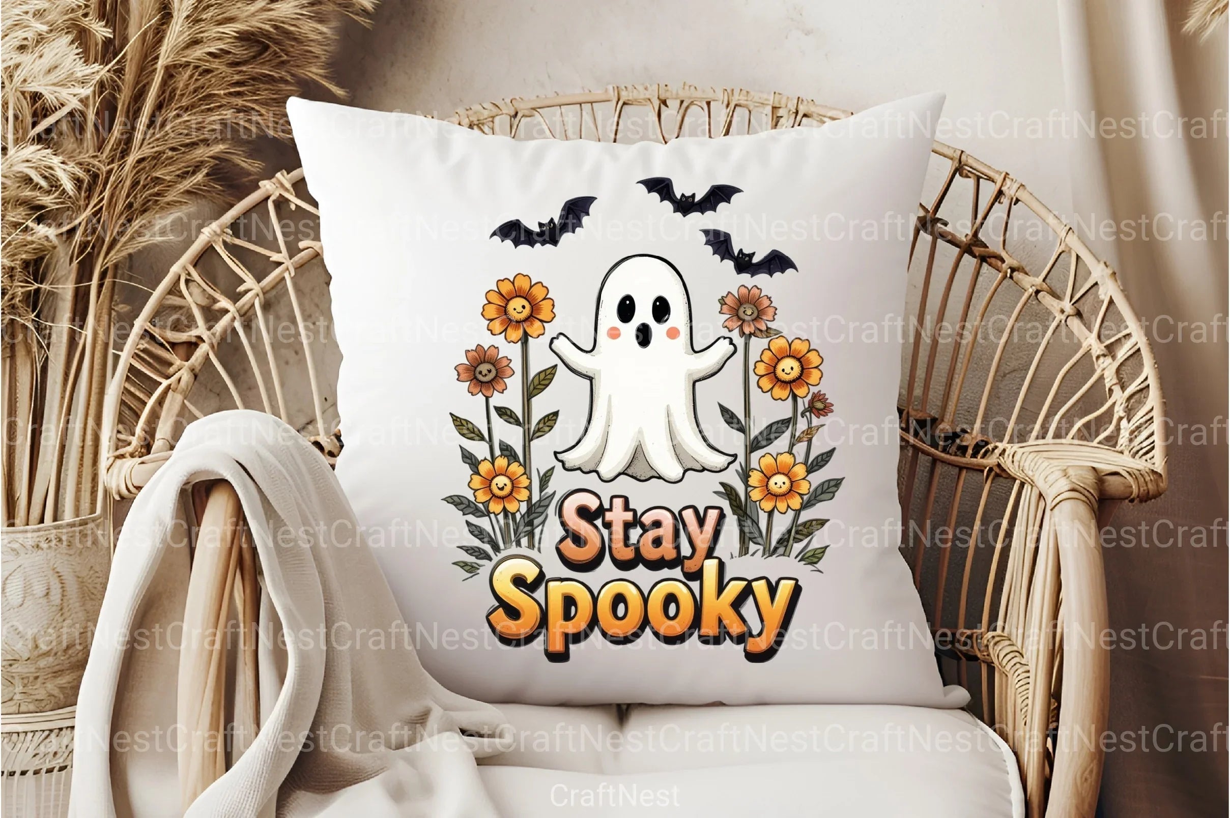 Halloween Stay Spooky Clipart Bundle - CraftNest - Digital Crafting and Art