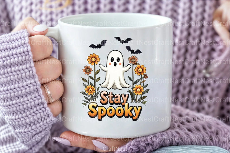 Halloween Stay Spooky Clipart Bundle - CraftNest - Digital Crafting and Art