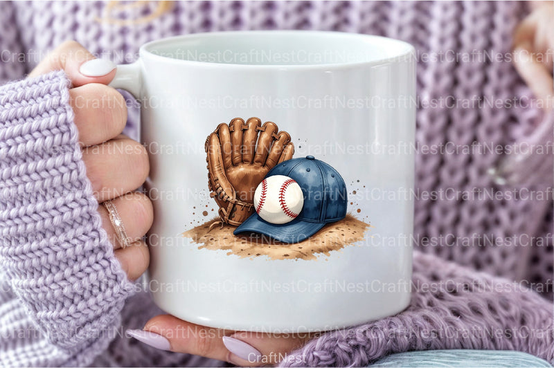Baseball Glove Clipart Bundle - CraftNest - Digital Crafting and Art