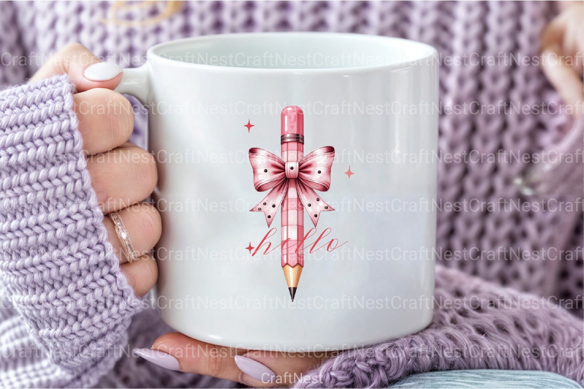 Pencil Bow Clipart Bundle - CraftNest - Digital Crafting and Art