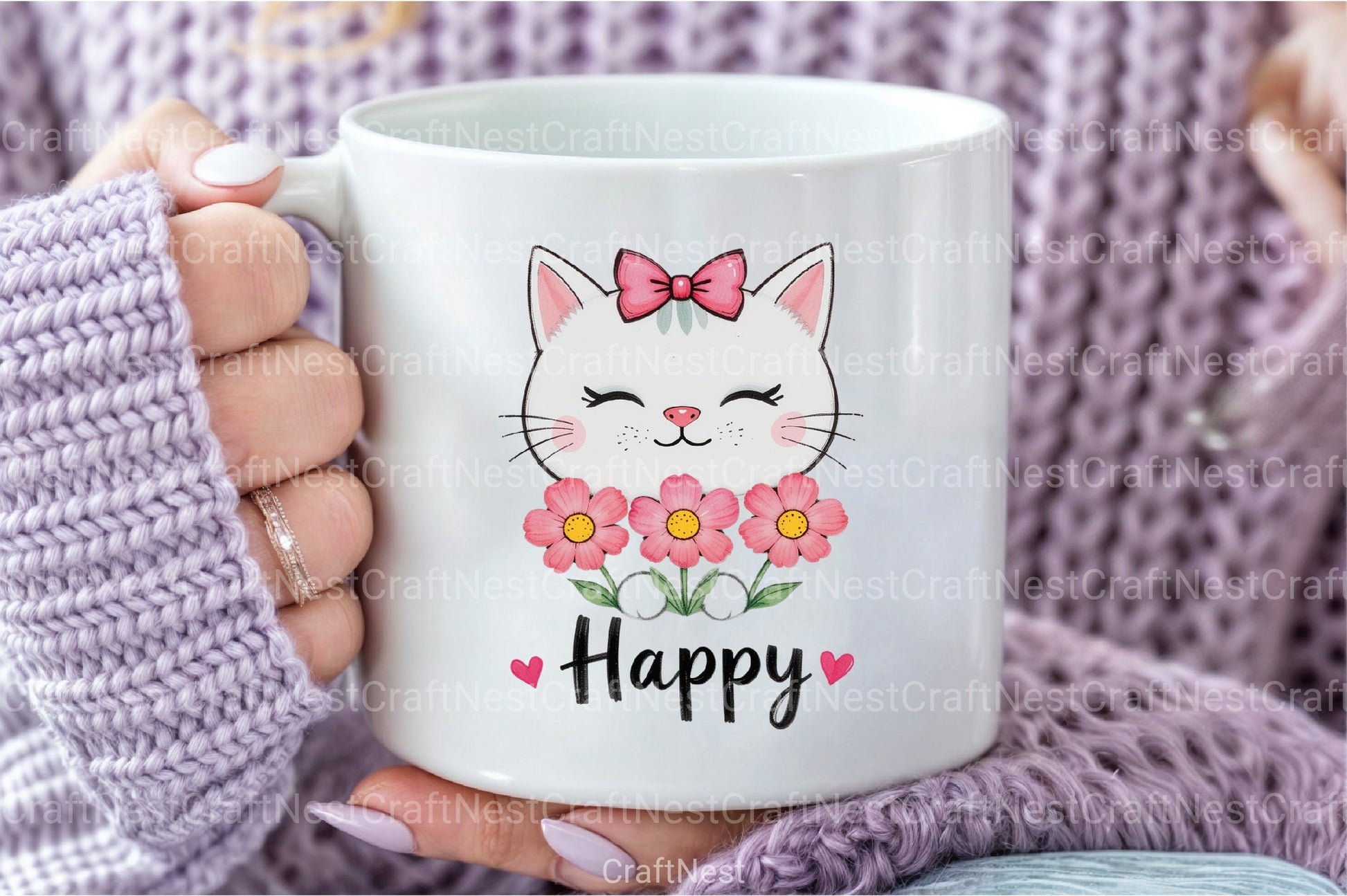 Cat Happy Clipart Bundle - CraftNest - Digital Crafting and Art