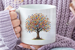 Flower Tree with Birds & Butterflies Clipart Bundle - CraftNest - Digital Crafting and Art