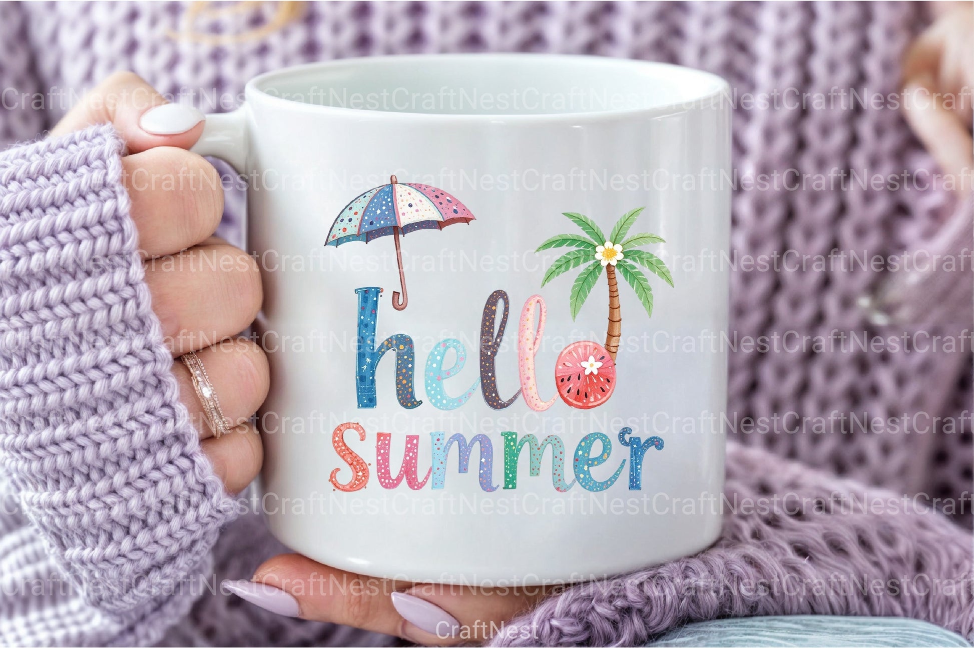 Hello Summer Clipart Bundle 6 - CraftNest - Digital Crafting and Art