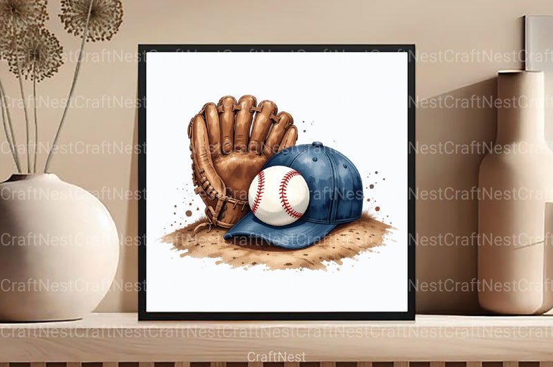 Baseball Glove Clipart Bundle - CraftNest - Digital Crafting and Art