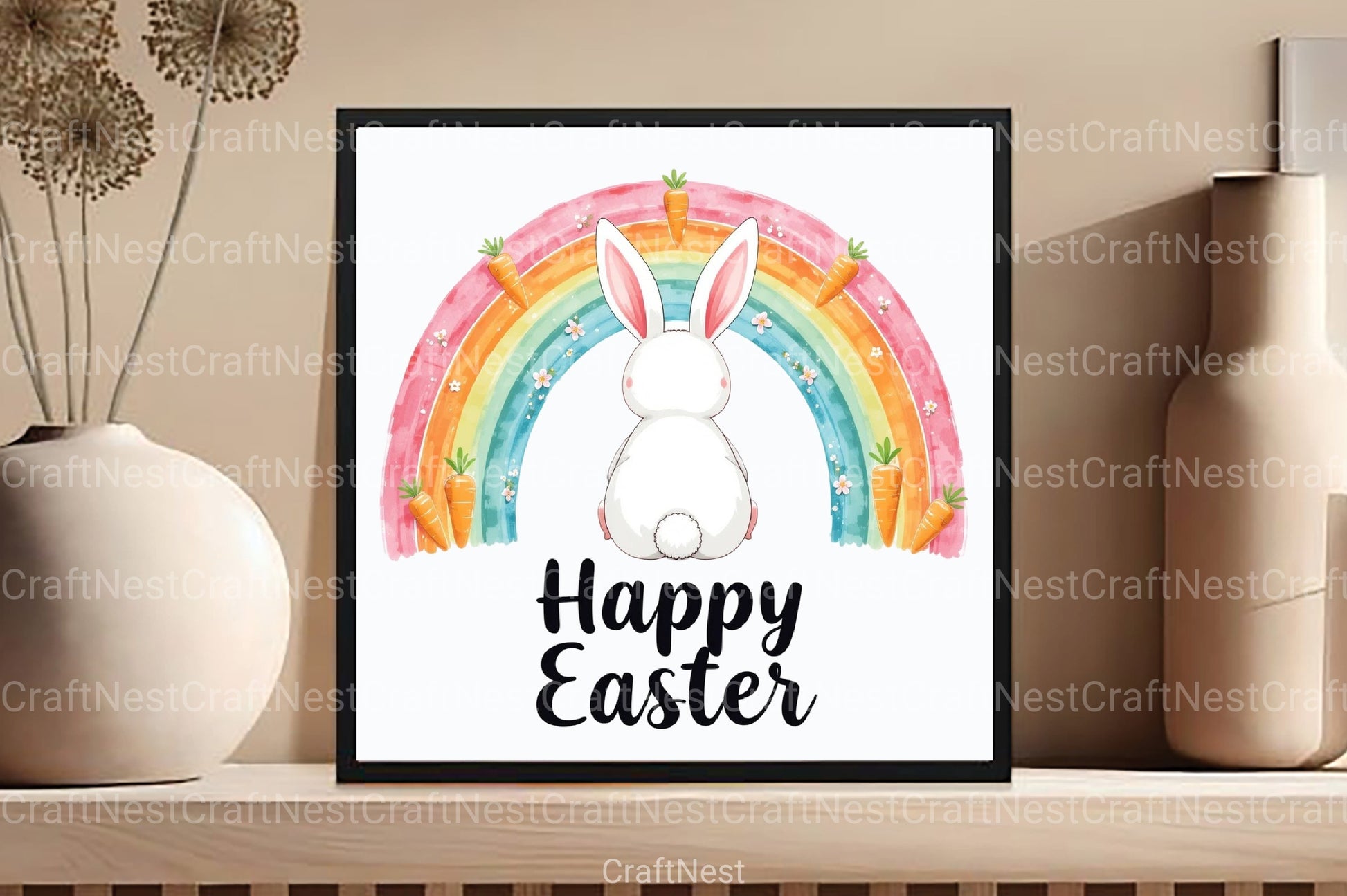 Happy Easter Clipart Bundle 43 - CraftNest - Digital Crafting and Art