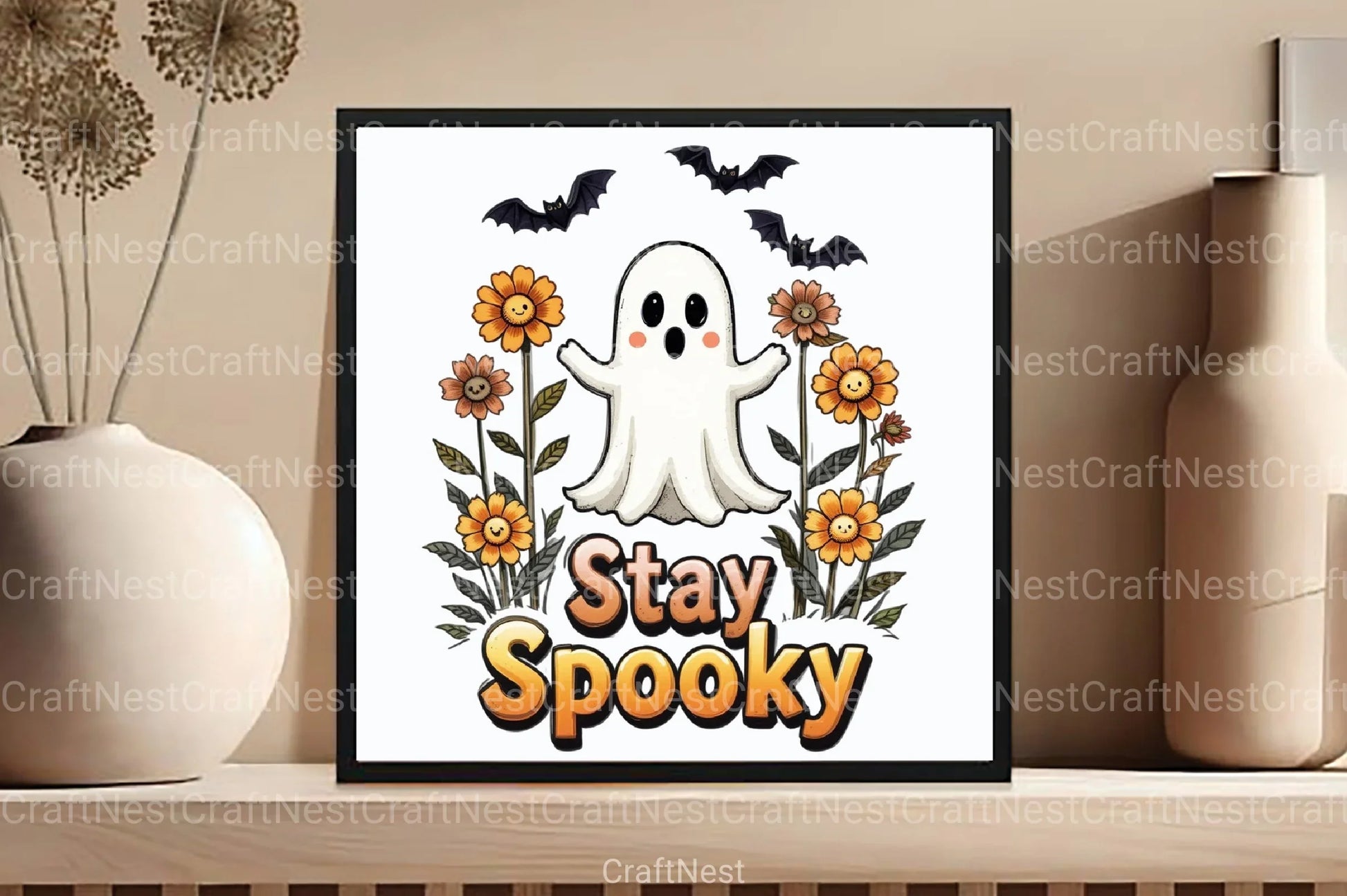 Halloween Stay Spooky Clipart Bundle - CraftNest - Digital Crafting and Art