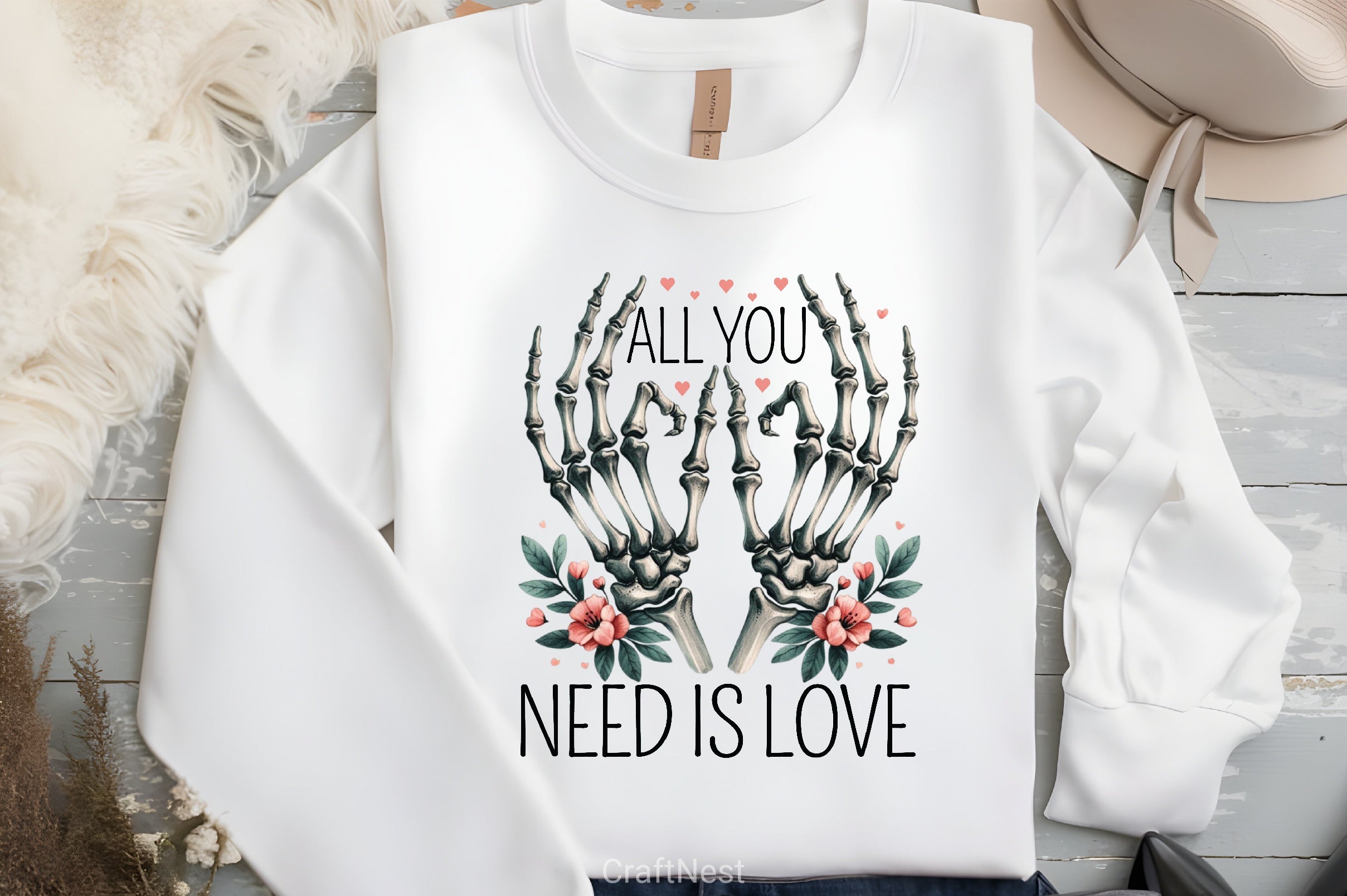 Skeleton Valentine's Day Clipart Bundle 1 - CraftNest - Digital Crafting and Art