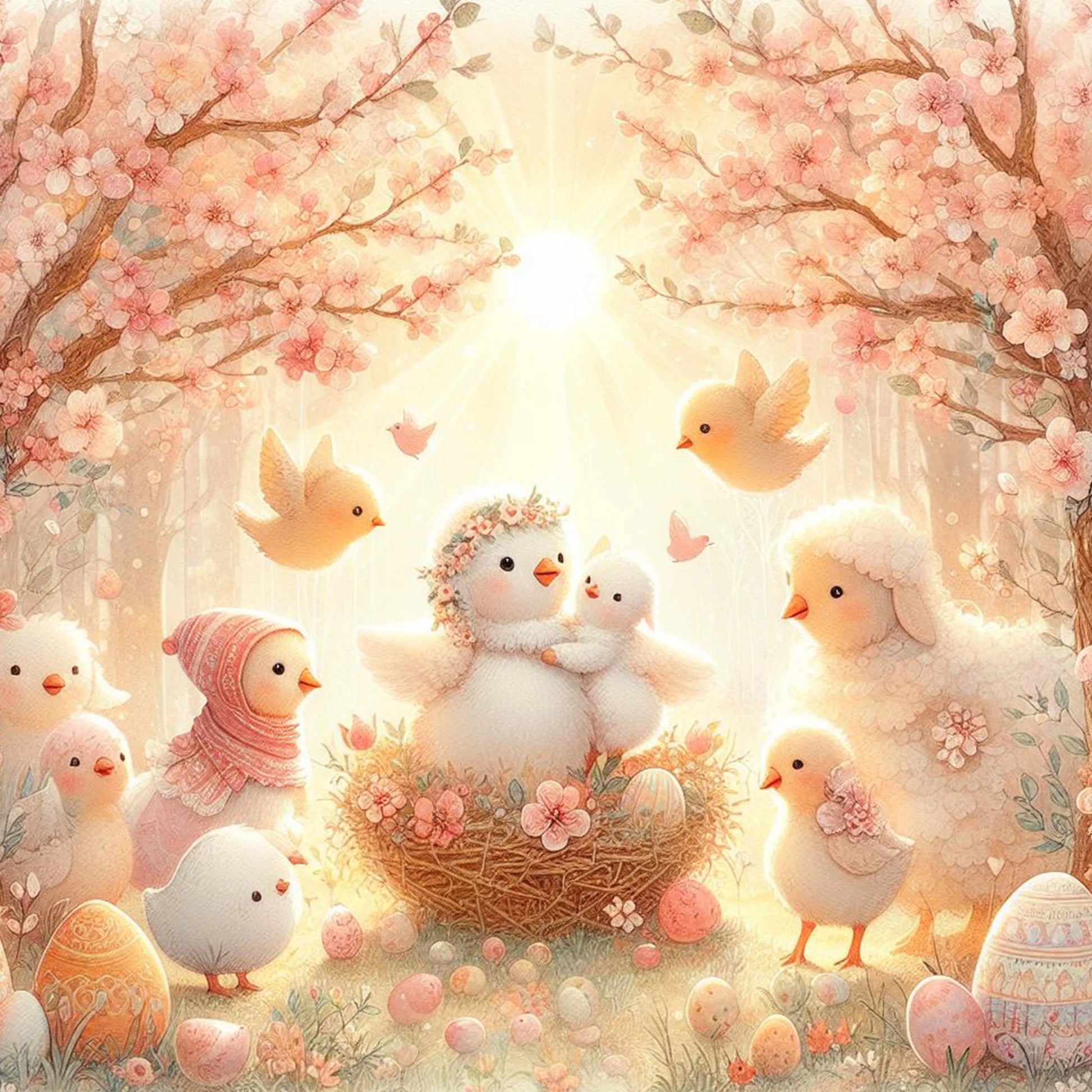 Easter Seamless Digital Paper 1 - CraftNest - Digital Crafting and Art