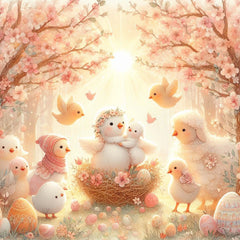 Easter Seamless Digital Paper 1 - CraftNest - Digital Crafting and Art