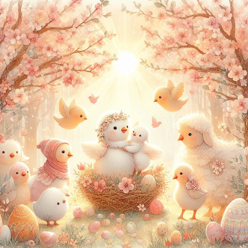 Easter Seamless Digital Paper 1 - CraftNest - Digital Crafting and Art