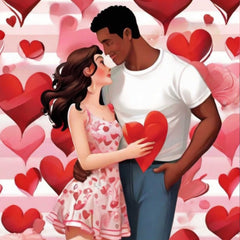 Valentine's Day Seamless Digital Paper 2 - CraftNest - Digital Crafting and Art