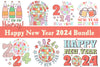 Happy New Year Clipart Bundle
