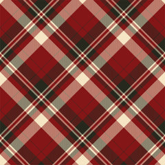 Christmas Tartan Seamless Digital Paper - CraftNest - Digital Crafting and Art