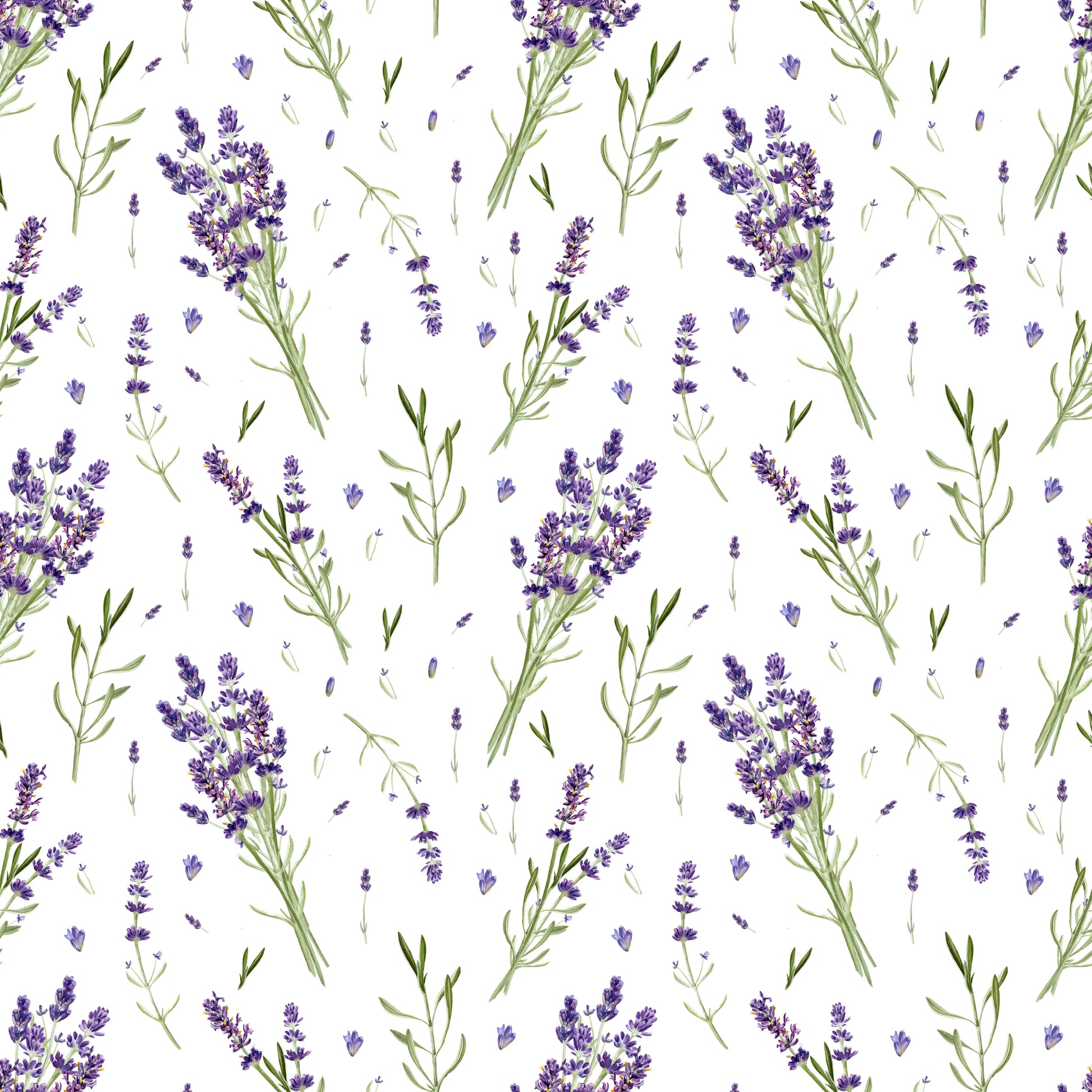 Lavender Seamless Digital Paper - CraftNest - Digital Crafting and Art