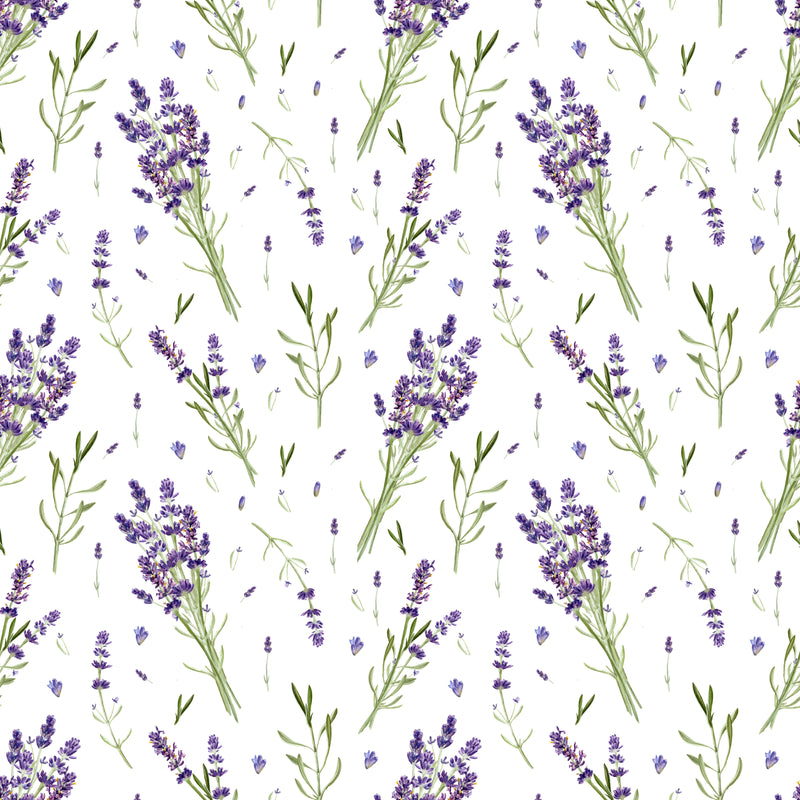 Lavender Seamless Digital Paper - CraftNest - Digital Crafting and Art