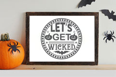 Halloween Round Sign SVG Bundle - CraftNest - Digital Crafting and Art