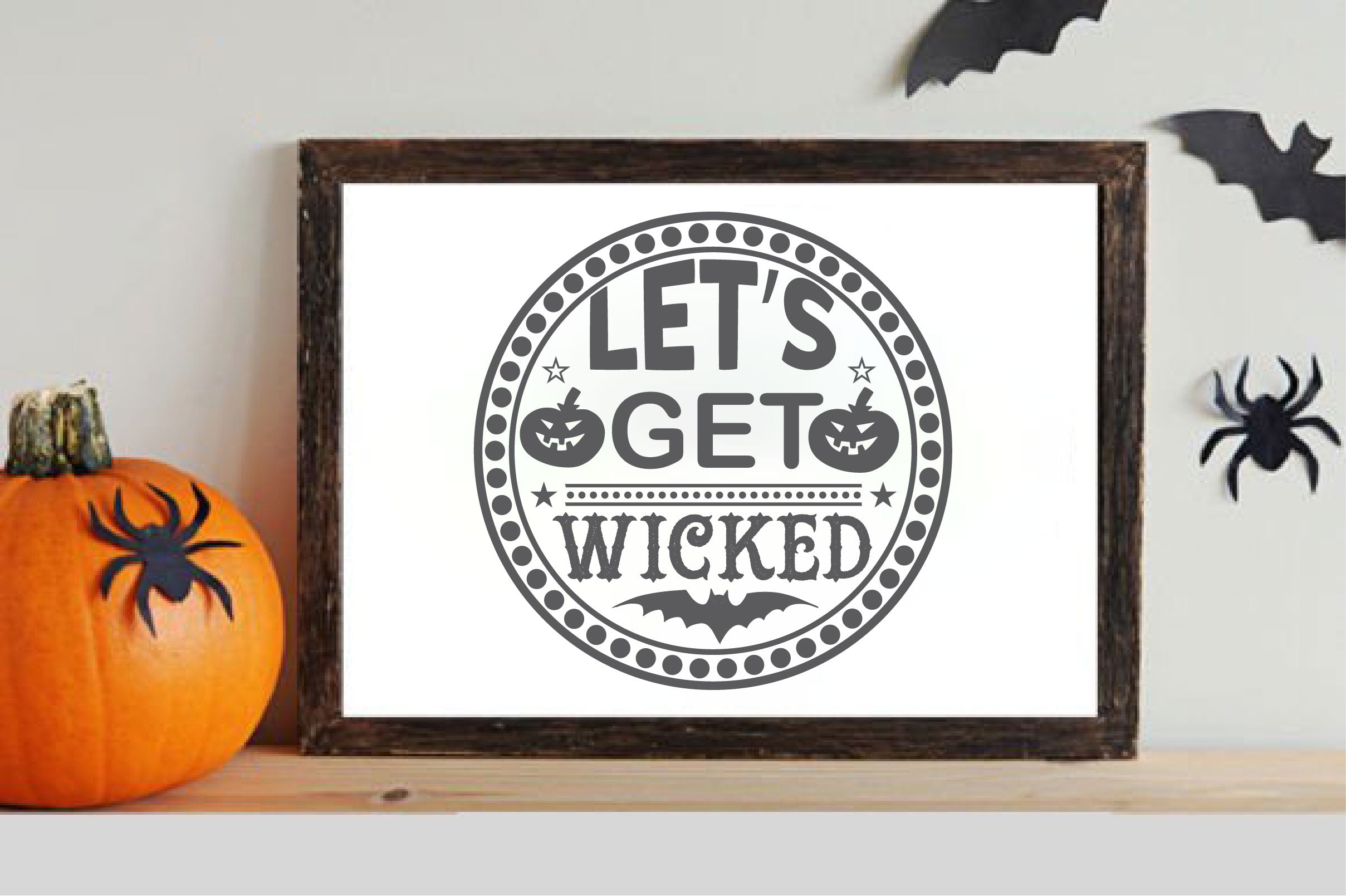 Halloween Round Sign SVG Bundle - CraftNest - Digital Crafting and Art