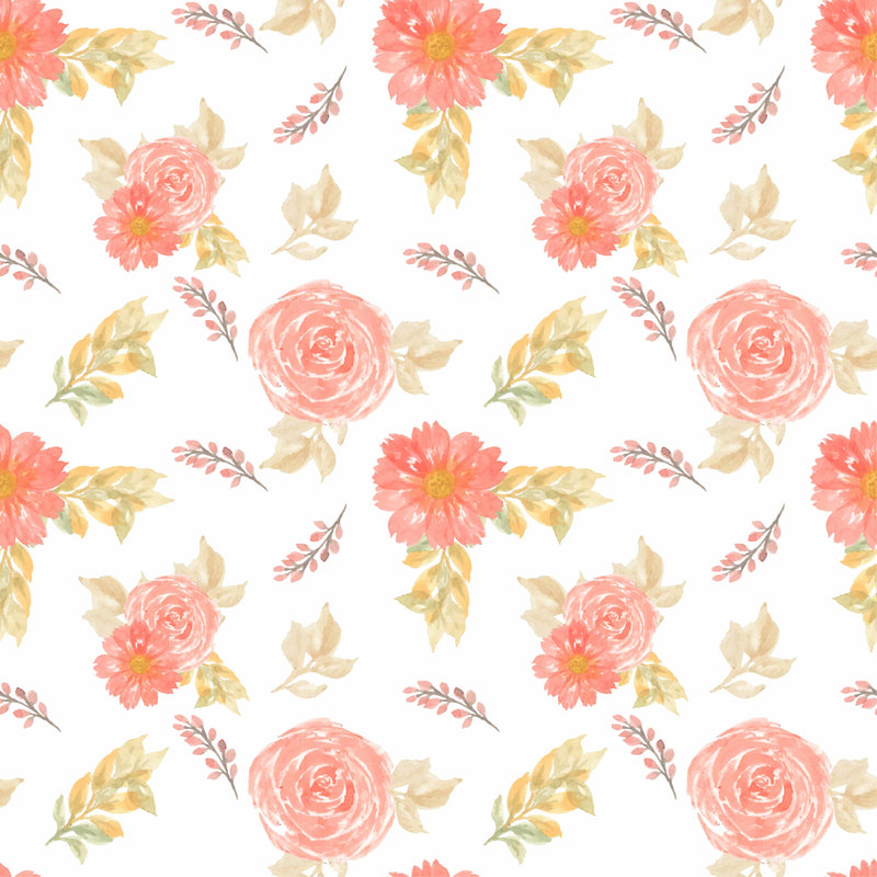 Spring Flower Seamless Digital Paper - CraftNest - Digital Crafting and Art