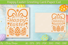 Easter Greeting Card SVG Bundle 1 - CraftNest - Digital Crafting and Art
