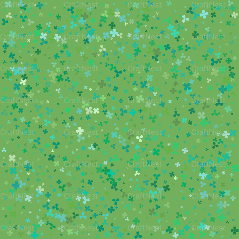 St. Patrick's Day Seamless Digital Paper - CraftNest - Digital Crafting and Art