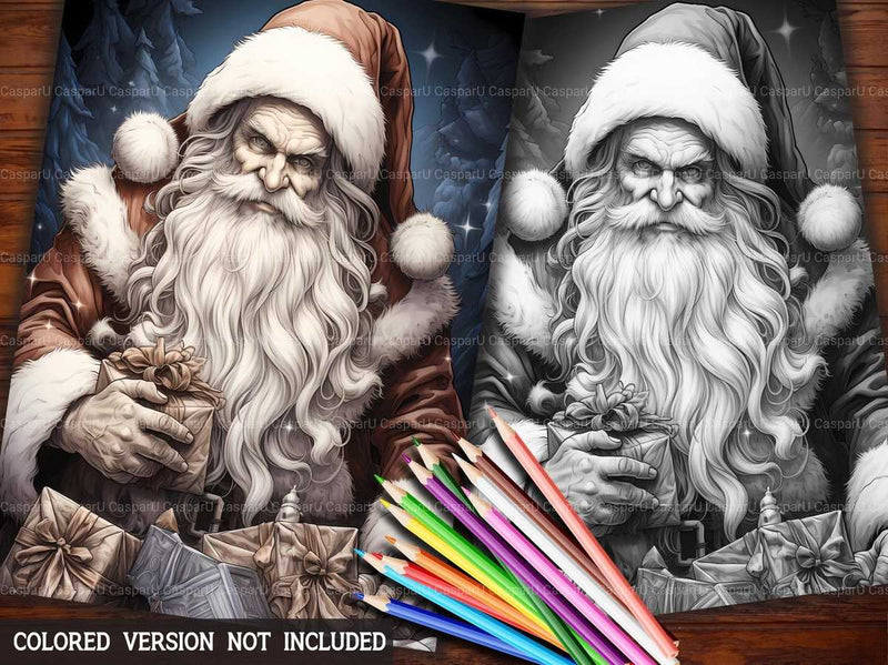 Horror Christmas Coloring Books - CraftNest