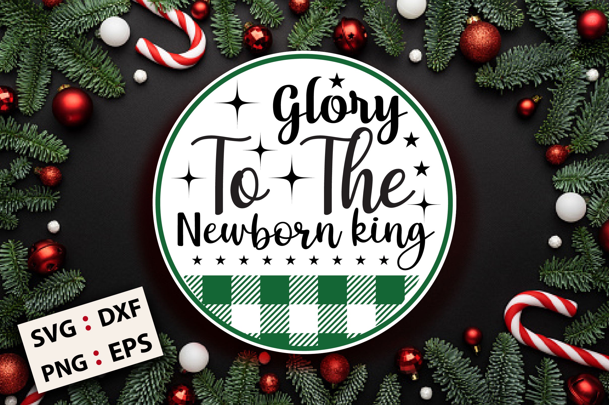 Christmas Round SVG Bundle - CraftNest - Digital Crafting and Art