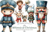 Whimsical Christmas Design Clipart Bundle