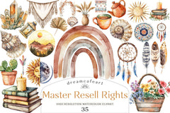 Master Resell Rights Clipart Bundle - CraftNest - Digital Crafting and Art
