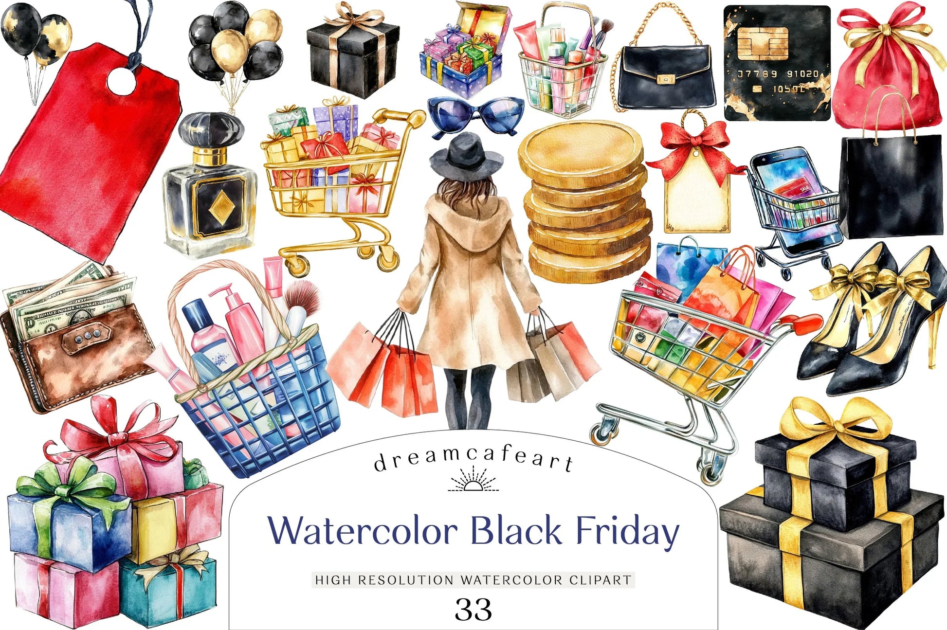 Black Friday Clipart Bundle - CraftNest - Digital Crafting and Art