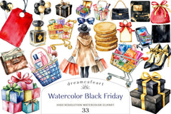 Black Friday Clipart Bundle - CraftNest - Digital Crafting and Art