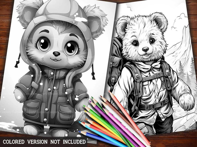 Teddy Bear Coloring Books - CraftNest