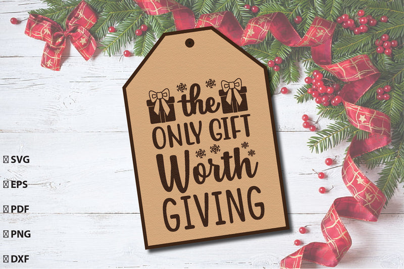 Christmas Gift Tag Laser Cut Bundle - CraftNest - Digital Crafting and Art