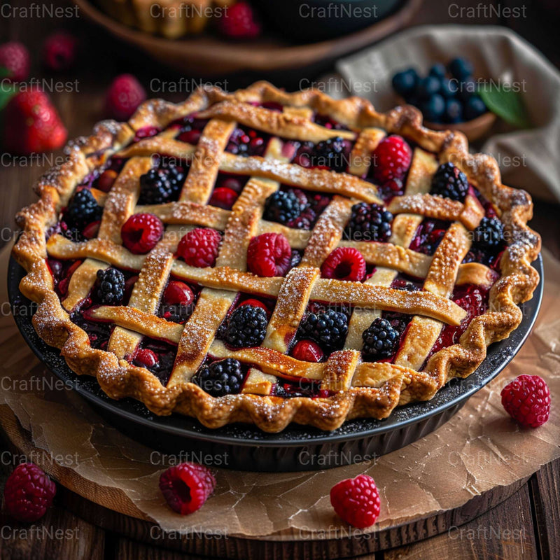 Dessert Delights Stock Images - CraftNest - Digital Crafting and Art