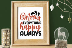 Christmas Wine SVG Bundle - CraftNest - Digital Crafting and Art