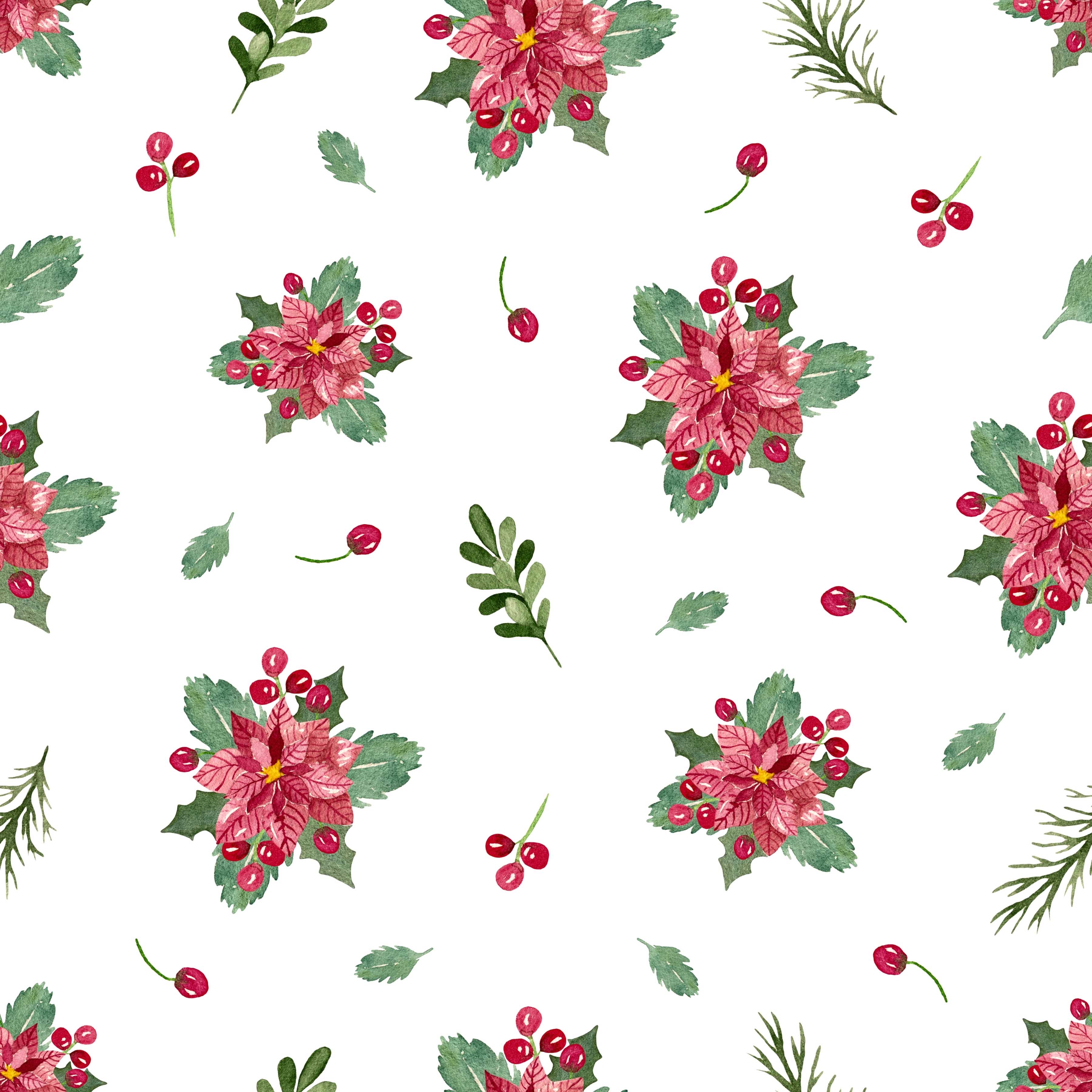 Cardinal Seamless Digital Paper - CraftNest - Digital Crafting and Art