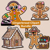 Gingerbread Clipart Bundle