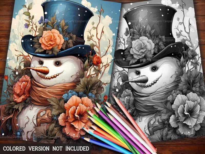 Winter Wonderland Coloring Books - CraftNest