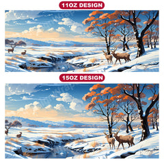 Winter Landscapes Mug Wrap - CraftNest