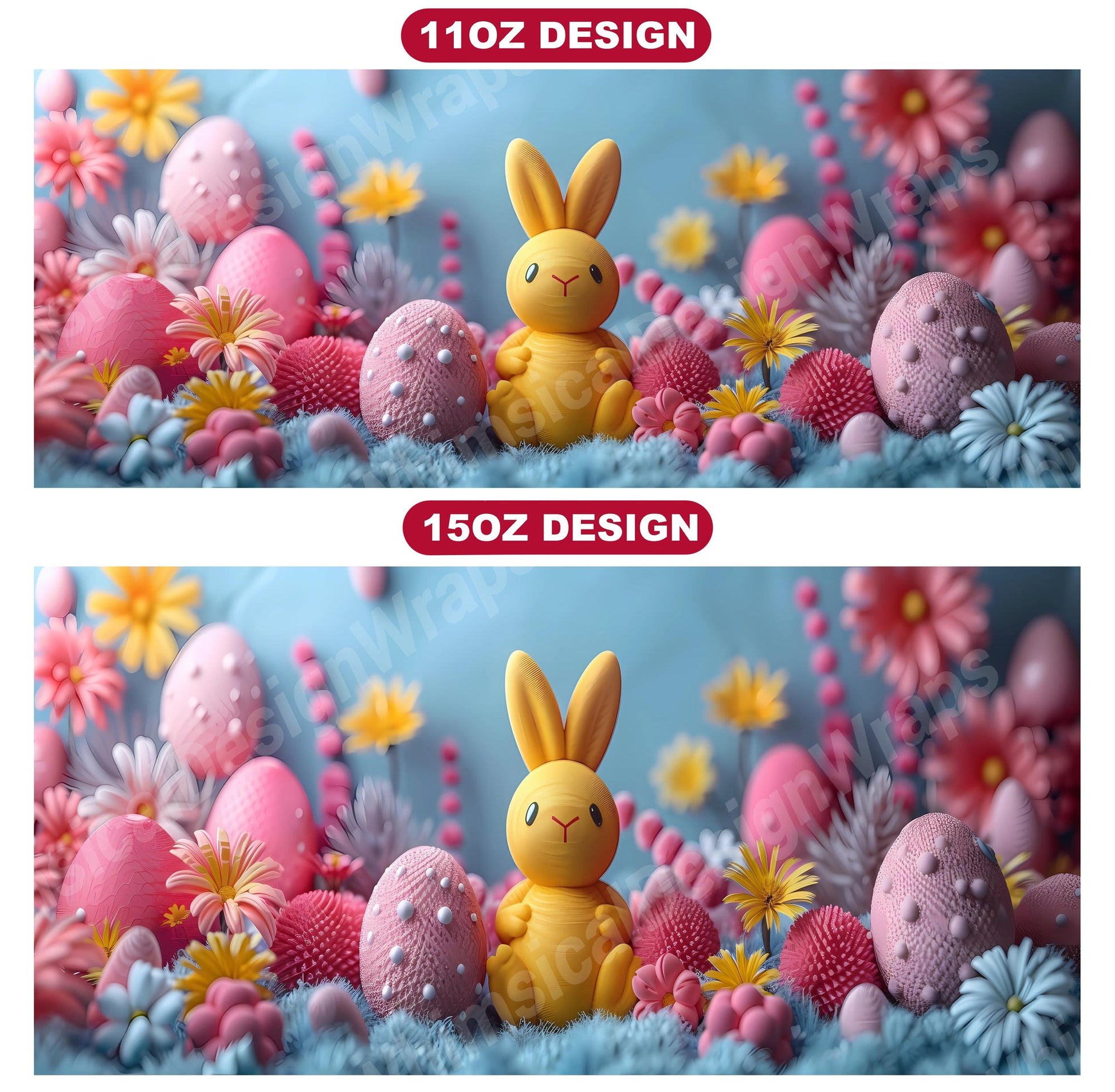 Roboter Easter 1 Mug Wrap - CraftNest