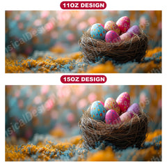 Retro Easter 1 Mug Wrap - CraftNest