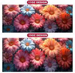 Flower Daisies 5 Mug Wrap - CraftNest