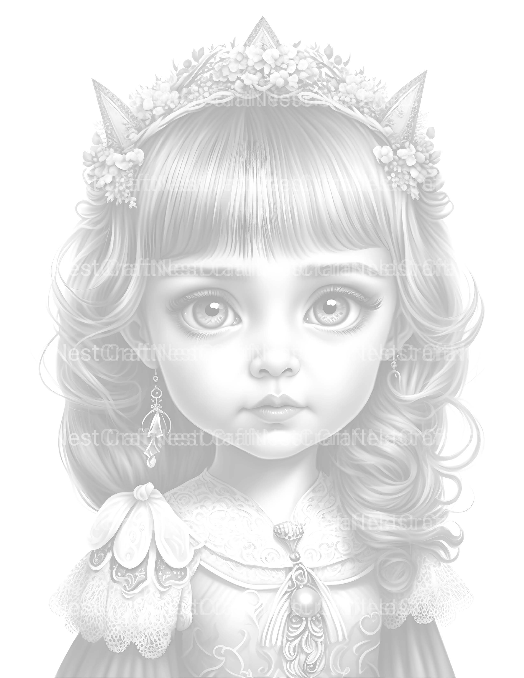 Little Vampire Coloring Book - CraftNest - Digital Crafting and Art
