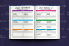ADHD Cleaning Tracker: Stay Organized and Focused - CraftNest - Digital Crafting and Art