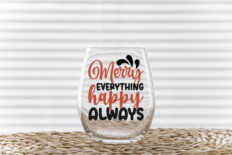 Christmas Wine SVG Bundle - CraftNest - Digital Crafting and Art