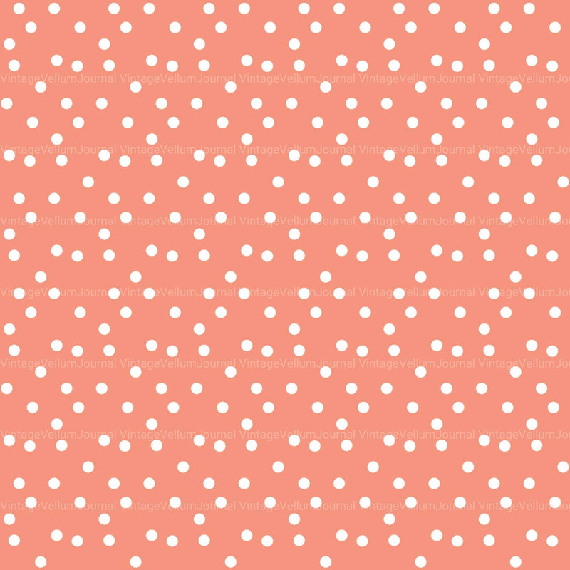 Peach Seamless Digital Paper - CraftNest - Digital Crafting and Art