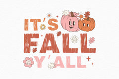 Retro Fall Clipart Bundle - CraftNest - Digital Crafting and Art