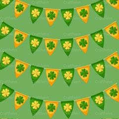 St. Patrick's Day Seamless Digital Paper - CraftNest - Digital Crafting and Art